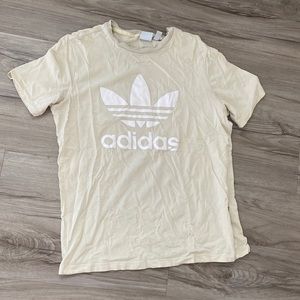 Yellow adidas top